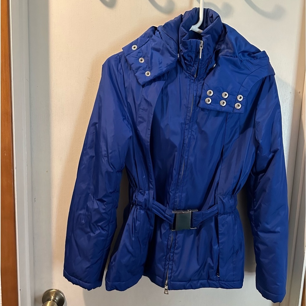 Kenneth Cole New York Women’s Preowned Jacket XS Blue Great Condition.